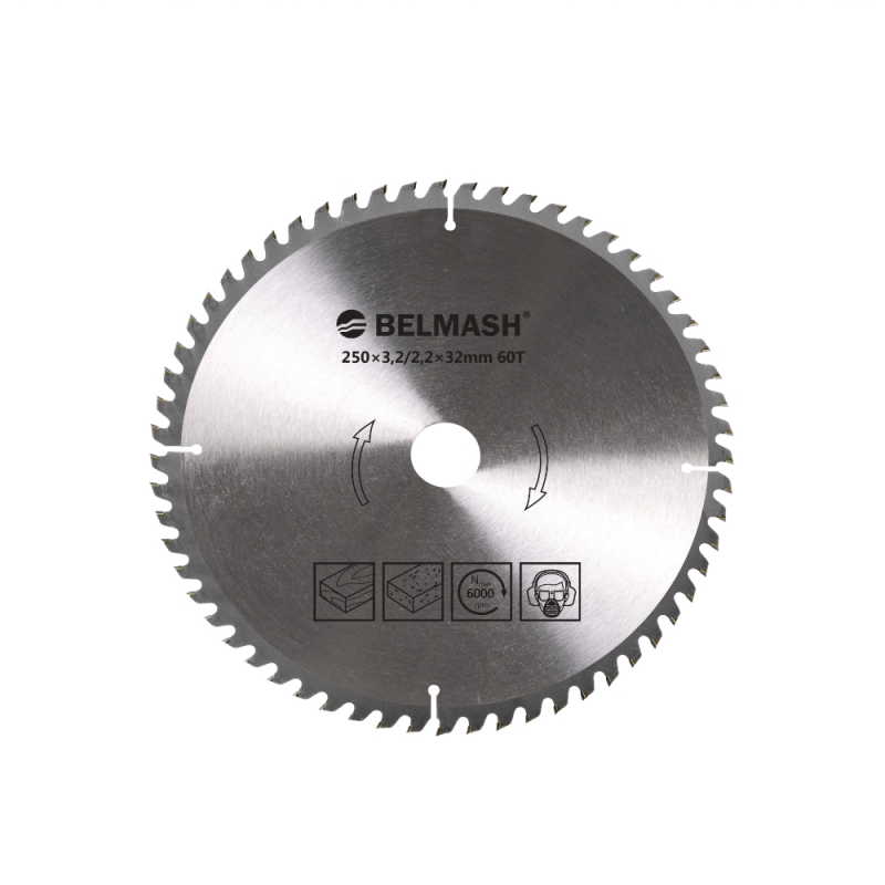 Пильный диск BELMASH 250×32×3,2/2,2 60Т
