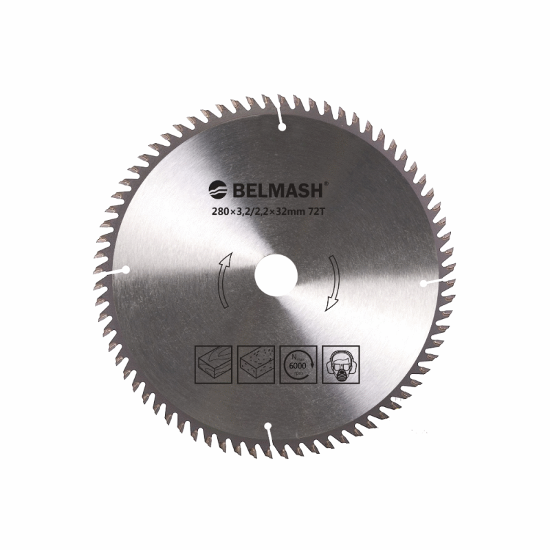 Пильный диск BELMASH 280×32×3.2/2.2 72Т